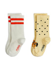 Doggie 2-pack Baby Socks by Mini Rodini