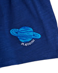 Planet Embroidered Shorts