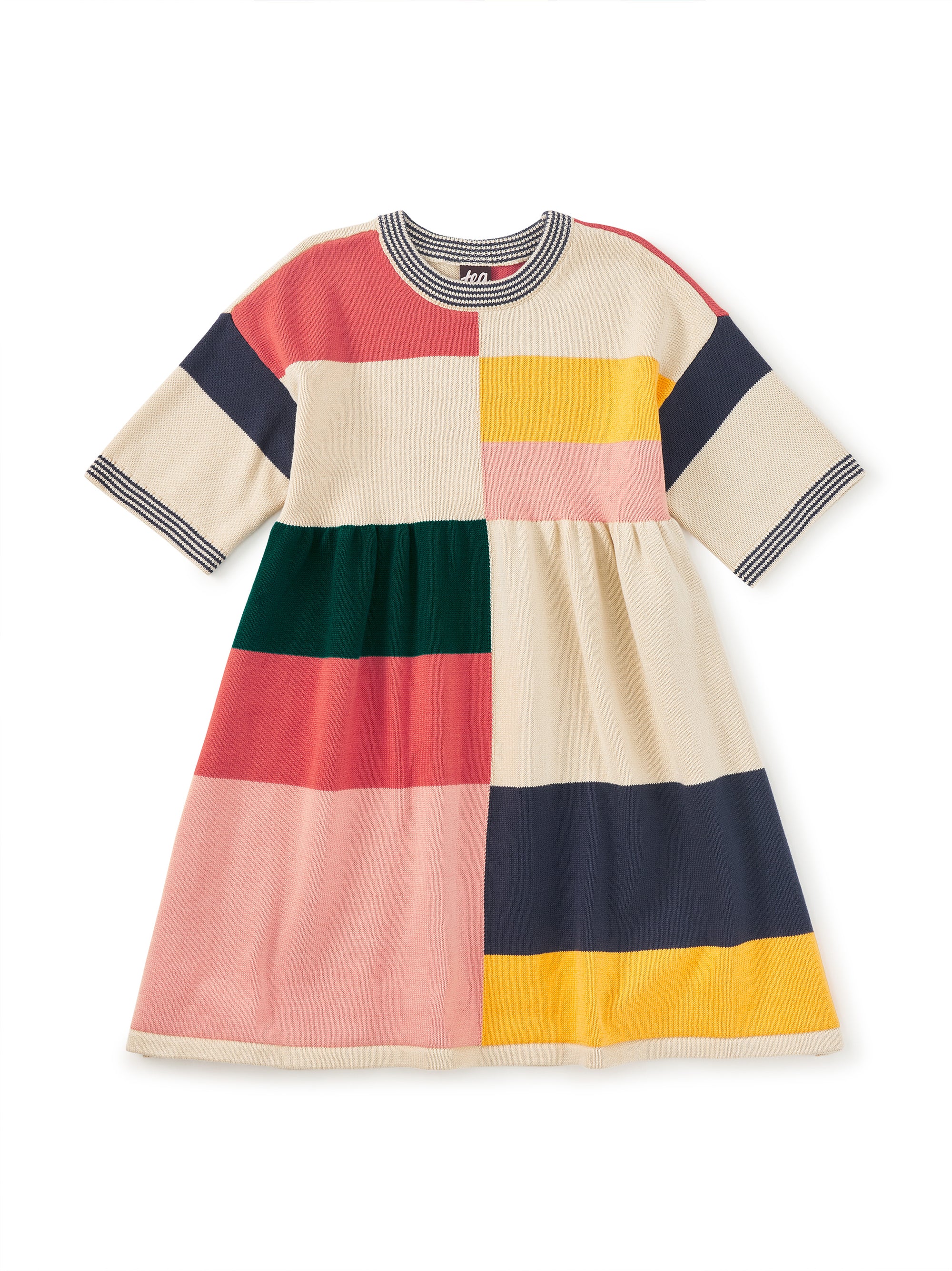 Colorblock Sweater Dress by Tea Collection