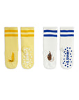 Velvet Worm 2-Pack Anti-Slip Socks
