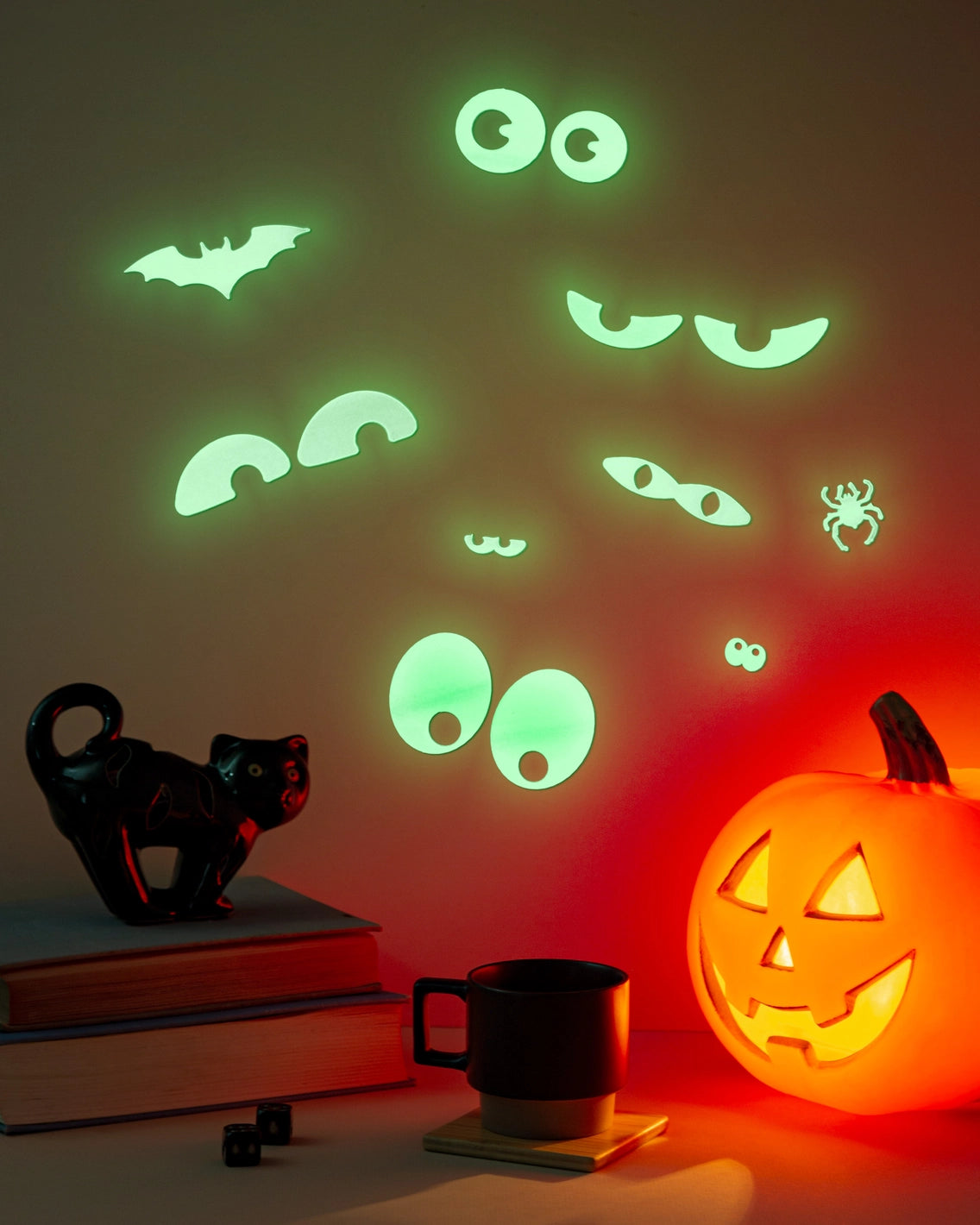 Boo! Glow in the Dark Stickers by Gloplay