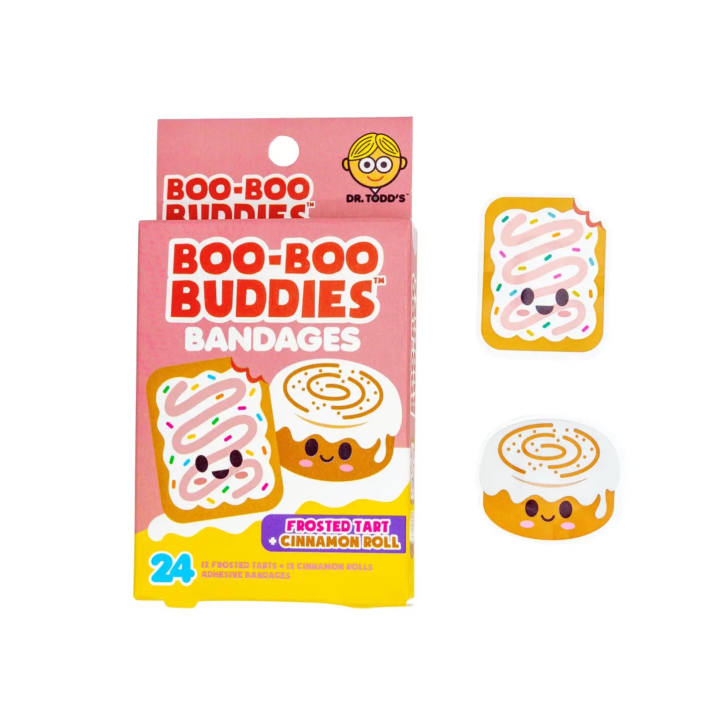 Pop Tart and Cinnamon Roll Bandages by Boo-Boo Buddies