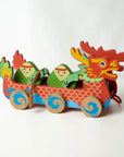 Wooden Dragon Boat Pull Along Toy