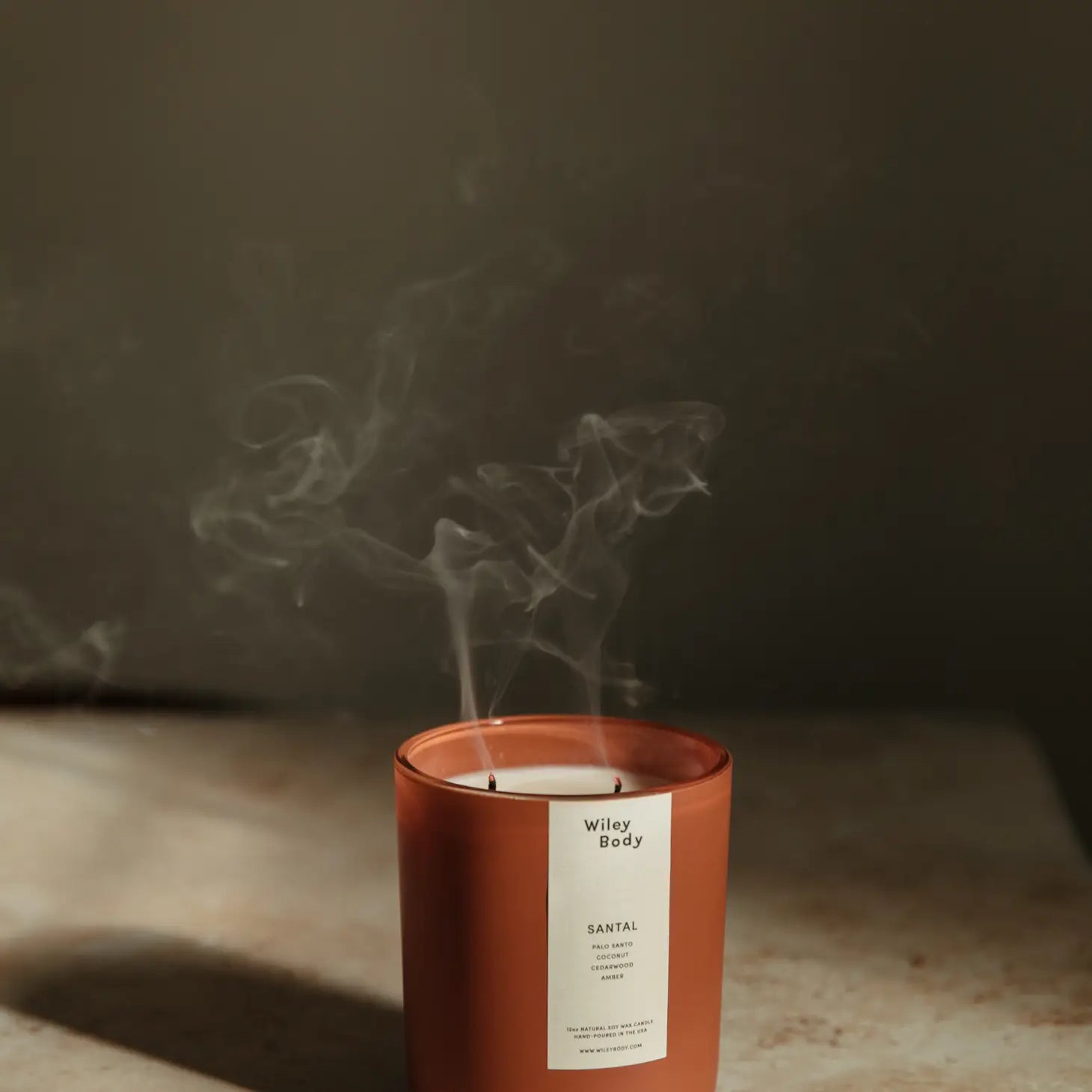 The Candle- Santal by Wiley Body