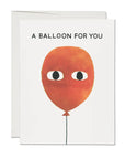 A Balloon Friendship Greeting Card by Red Cap Cards