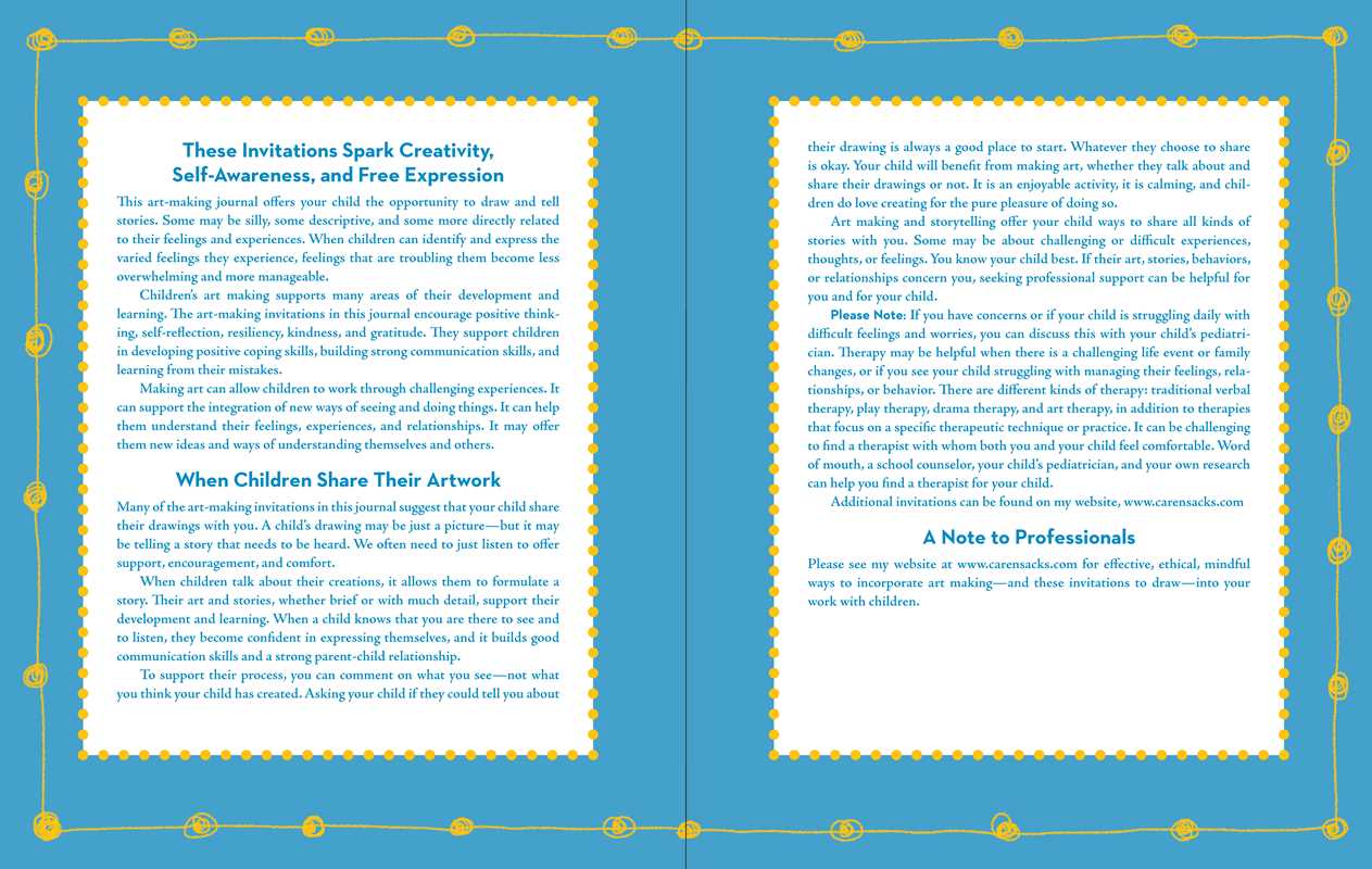 Draw and Discover: An Art-Making Journal for Kids by Caren Sacks