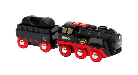Battery-Operated Steaming Train by BRIO – Mochi Kids