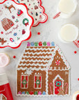Gingerbread House Shaped Jigsaw Puzzle