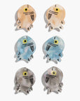 Micro Fish Hair Claw Clip Set