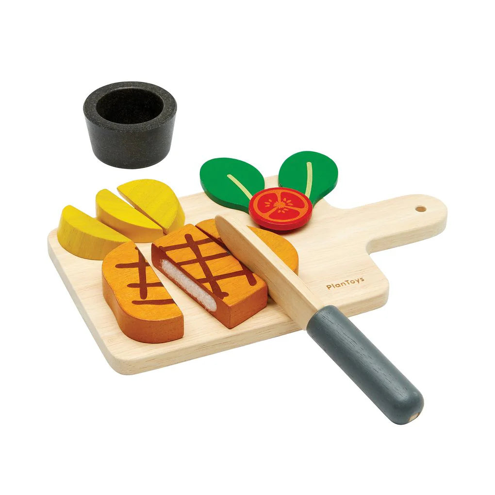 Steak Set by Plan Toys