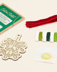 Stitched Mistletoe Decoration Kit by Cotton Twist