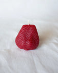 Beeswax Large Strawberry Candles by Happy Organics