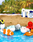 Sea Friends Eraser Set