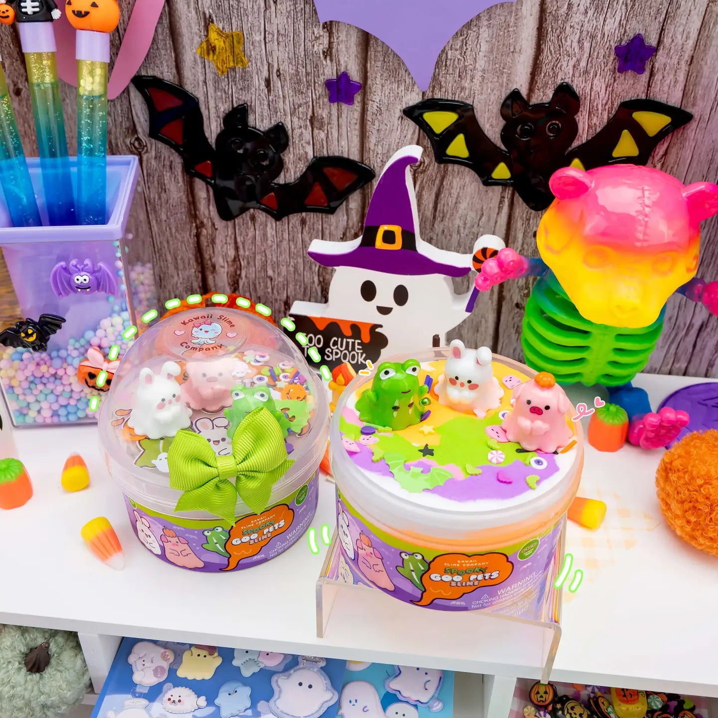 Spooky Goo Pets Slime by Kawaii Slime Company