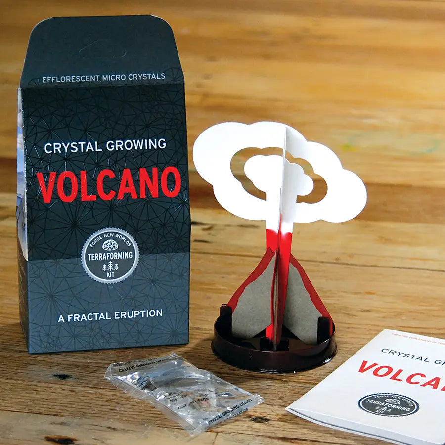 Crystal Growing Volcano – Mochi Kids