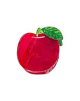 Mini Red Apple Hair Claw Clip