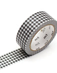 Delicate Checkered Black Washi Tape