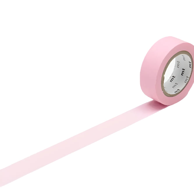 Matte Rose Pink Washi Tape by MT Kamoi Kakoshi