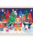 Festive Friends Wooden Tray Puzzle by Mudpuppy