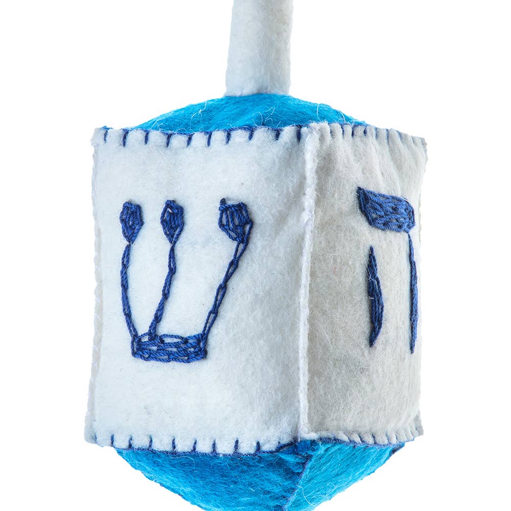 Felt Dreidel by Silk Road Bazaar