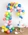 Bright Birthday Balloon Garland by My Mind's Eye
