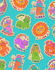 Astrology Cats Sticker