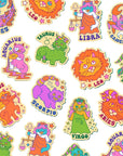 Astrology Cats Sticker
