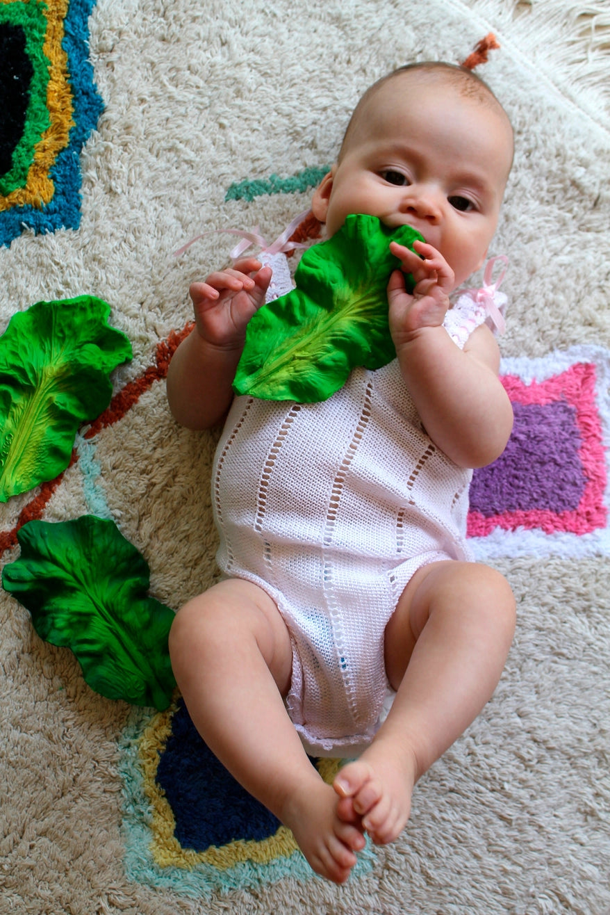 Kendall the Kale Teething Toy by Oli and Carol
