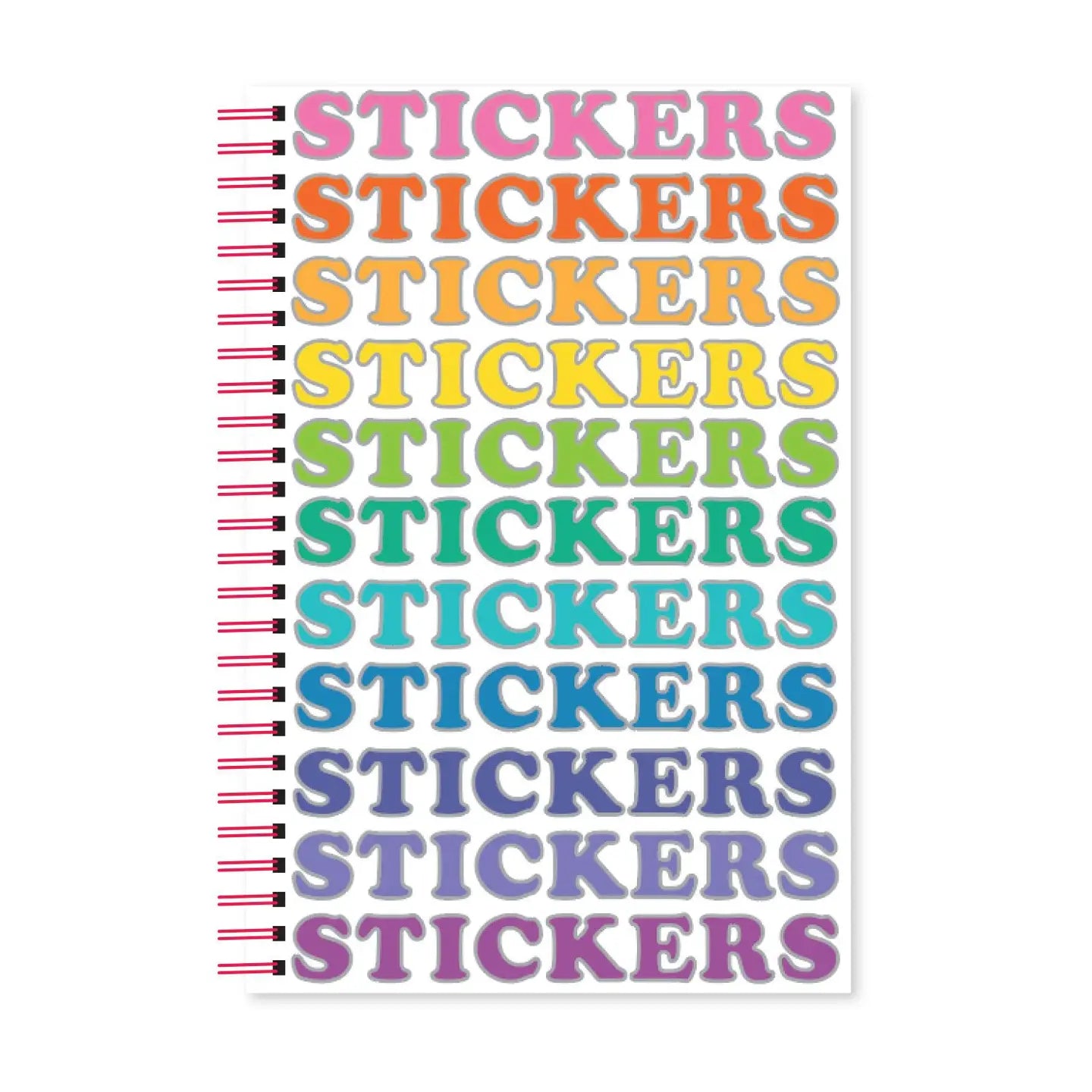 Colorful Stickers Reusable Sticker Book by Pipsticks