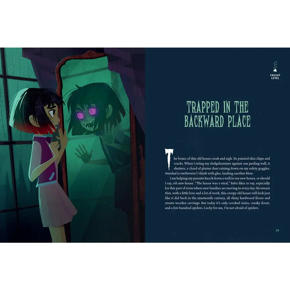 Ghostly, Ghastly Tales: Frights To Tell At Night by Anastasia Garcia & Teo Scaffa