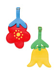 Flowers Luggage Tag Set