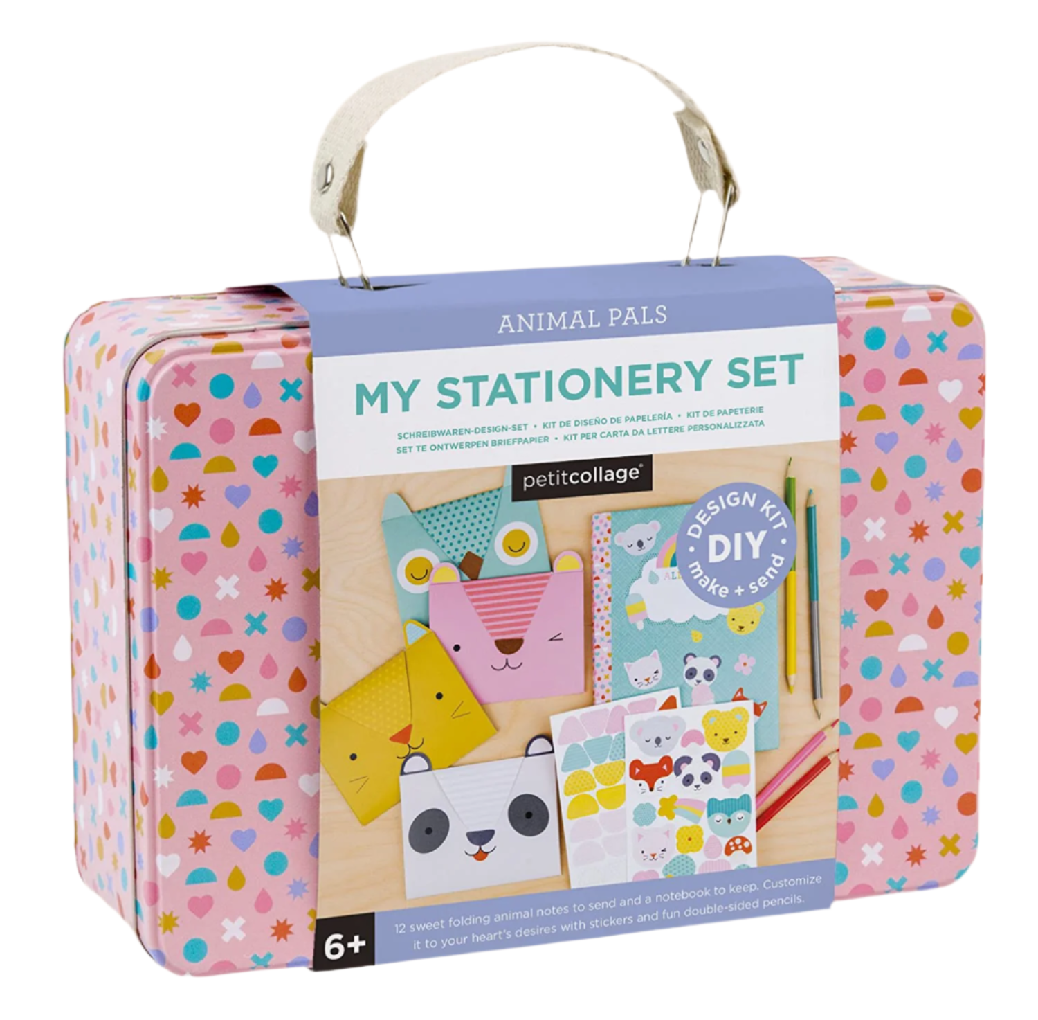 Animal Pals My Stationery Set by Petit Collage