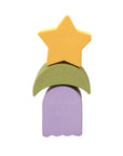 Kiko X Oli & Carol 3 Geometric Figures Baby Stacking Toy Blocks - Star Set by Kiko+gg