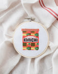 Kimchi Cross Stitch Kit by Cotton Clara