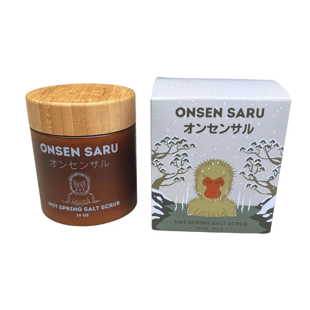 Onsen Saru Hot Spring Salt Scrub by Miyashiro Studio