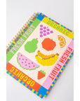 Rough Draft Mini Notebook - Fruit Tiles