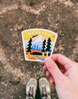 Wasatch Mountains Sticker by Goodnight Pine