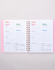 Blue Floral To Do Planner