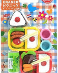 Picnic Eraser Set