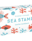 Sea Stamps (25 Rubber Stamps-Two Ink Colors)