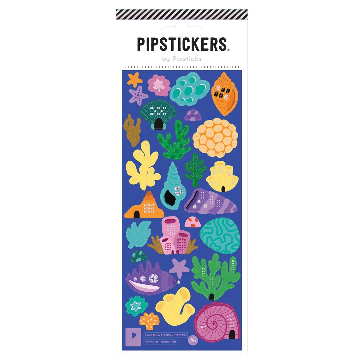Undersea Accommodations Sticker Sheet by Pipsticks