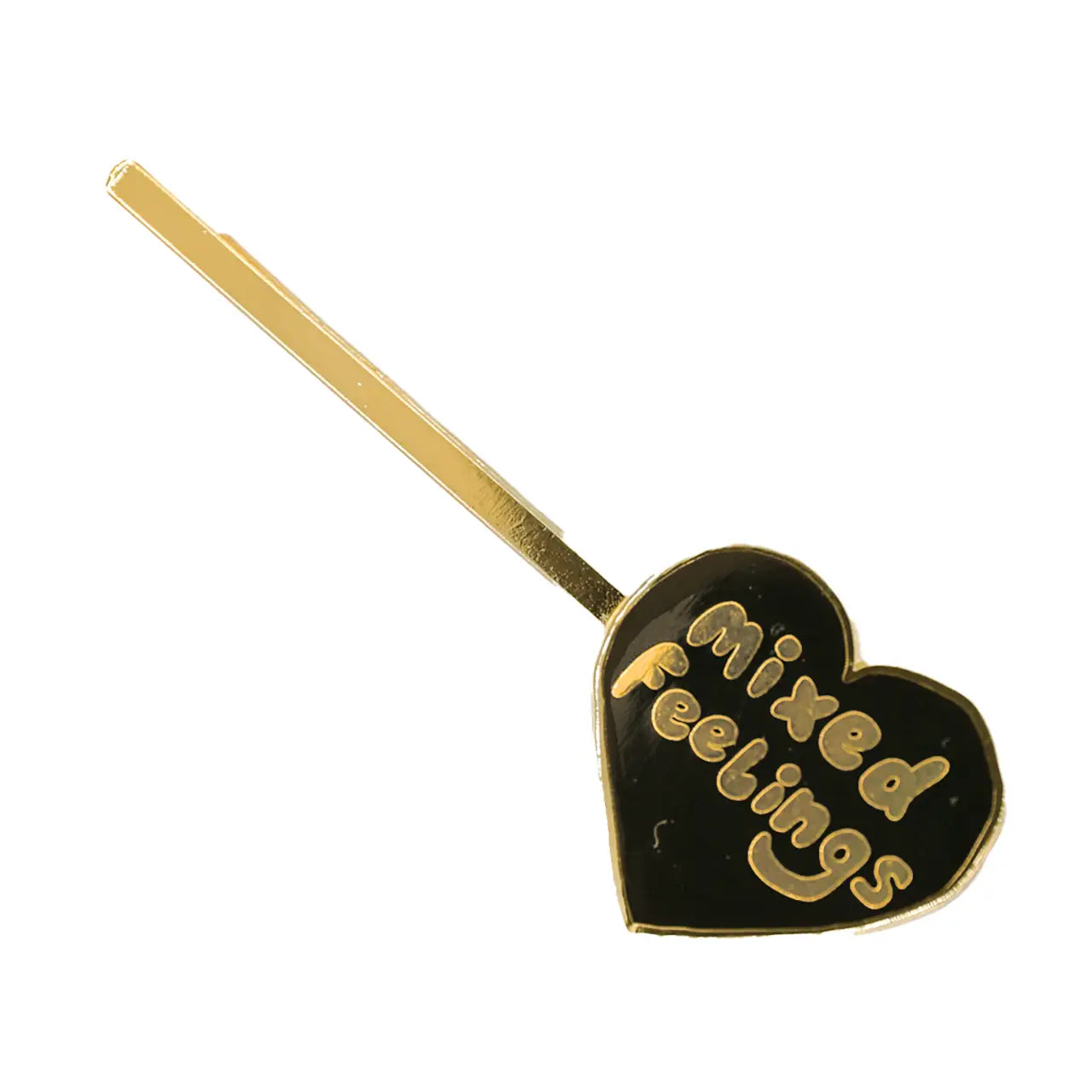 Mixed Feelings Hairpin by Yellow Owl Workshop