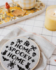 SALE Home Spooky Home Cross Stitch Kit by Cotton Clara