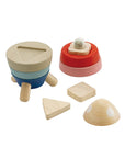 Stacking Rocket Set Orchard Collection by Plan Toys