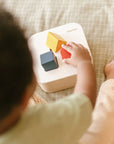 Shape & Sort It Out Bin by Plan Toys