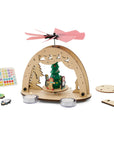 Christmas Candle Carousel Science Kit by KiwiCo