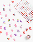Heartfelt Press On Nail Kit by Super Smalls