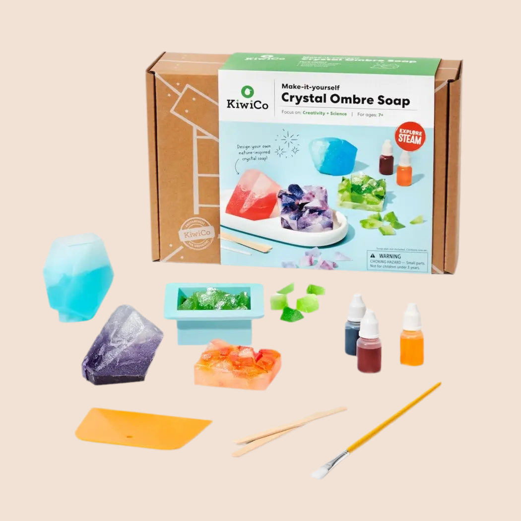 Crystal Geode Soapmaking Kit by KiwiCo
