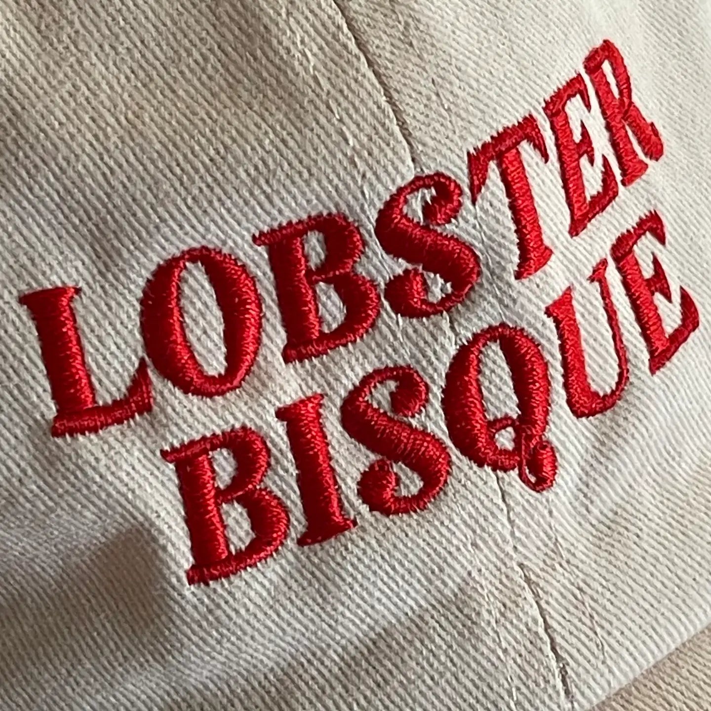 Lobster Bisque Foodie Adult Dad Hat by The Silver Spider