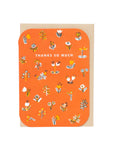 Thank You Little Flowers Card by Egg Press